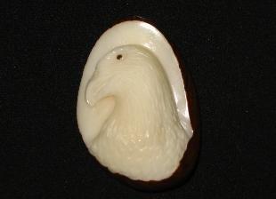 Eagle (cameo) Keychain