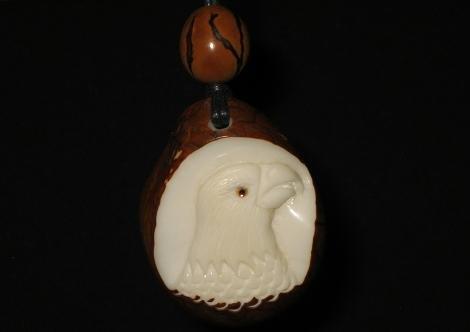 Eagle (cameo) Relief Necklace