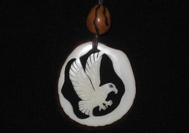 Eagle Cutout Necklace