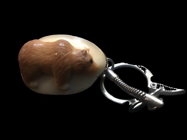 Brown Bear Keychain