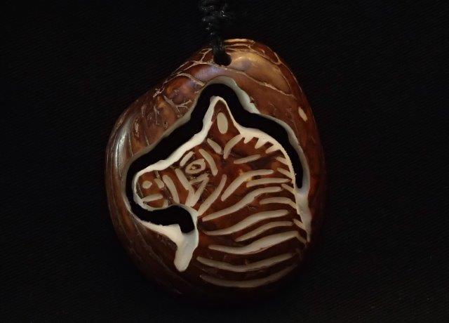 Zebra Necklace