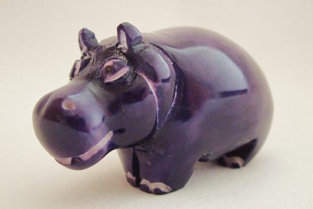 ELEPHANT FRIENDS-Hippopotamus (purple)