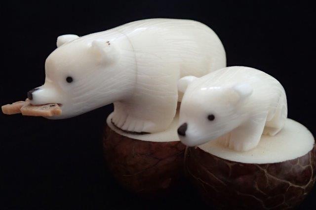 Bear & Fish & Cub