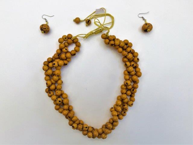 Acai Bead Necklace (3 loops)