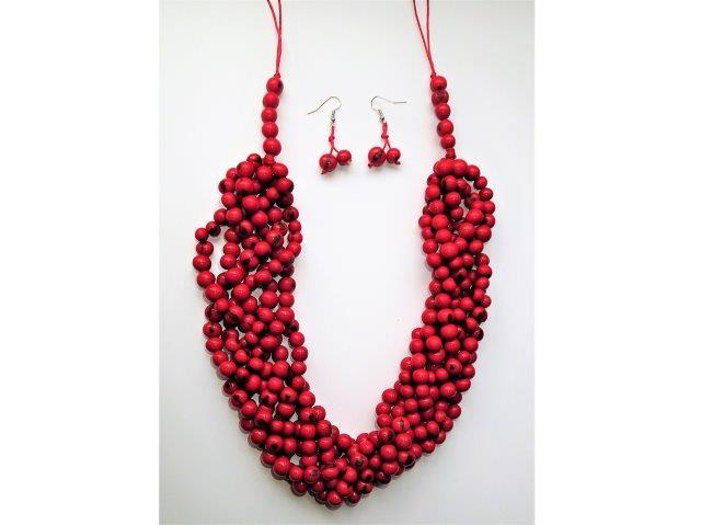 Acai Bead Necklace (6 loops)